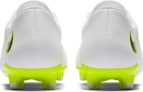 Las botas de fútbol Nike Hypervenom Phantom III de la Academia FG blanco