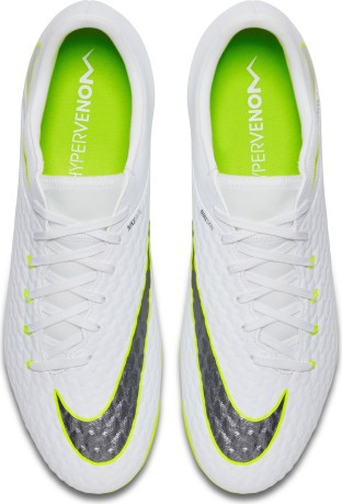 Scarpe Calcio Nike Hypervenom Phantom III Academy FG bianche 