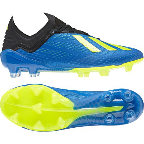 Fußball schuhe Adidas X 18.1 FG blau