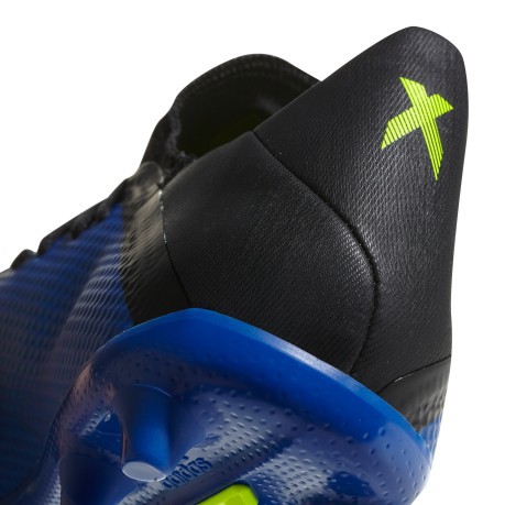 Botas de fútbol Adidas X FG Modo de ahorro Energía Pack colore azul negro - Adidas SportIT.com