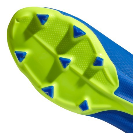 Planta hélice defensa Botas de fútbol de Niño Adidas X 18.3 FG Modo de ahorro de Energía Pack  colore azul negro - Adidas - SportIT.com