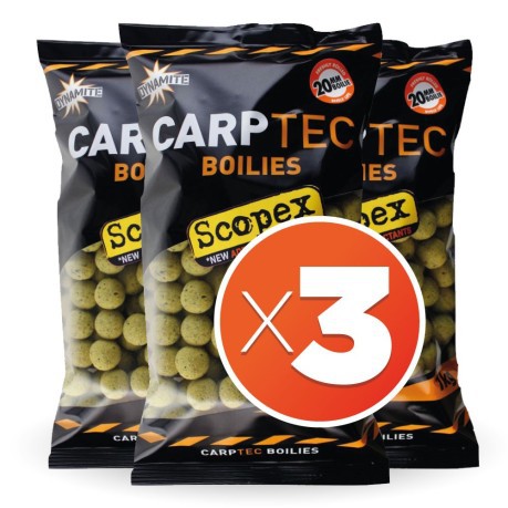 Boilies Carp-Tec Scopex 20 mm 2 kg (3 sacchetti)