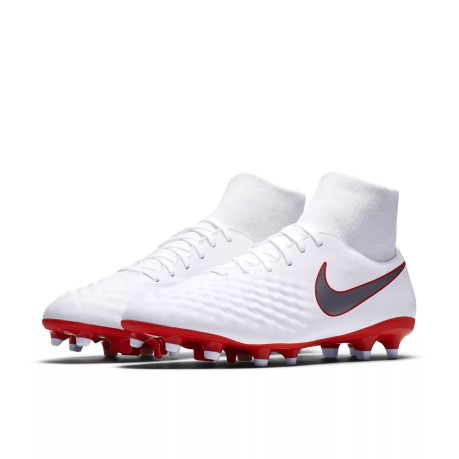Football boots Nike Magista Obra II Academy DF FG Just Do It Pack colore White - Nike - SportIT.com
