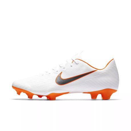 Las botas fútbol Nike Vapor XII Pro FG Just Do It Pack colore blanco naranja - SportIT.com