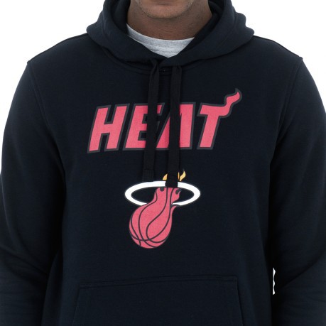 Herren sweatshirt Miami Heat Kappe vor