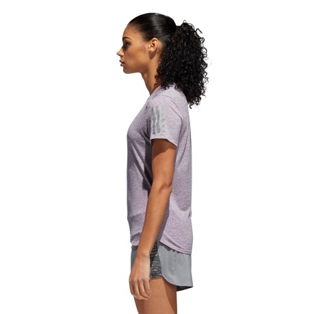 T-Shirt Donna Running Response Cooler nero nero modella