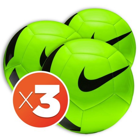 Combo Balón de fútbol Nike de Tono verde