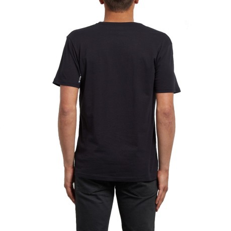 T-Shirt Uomo Blanks nero fronte