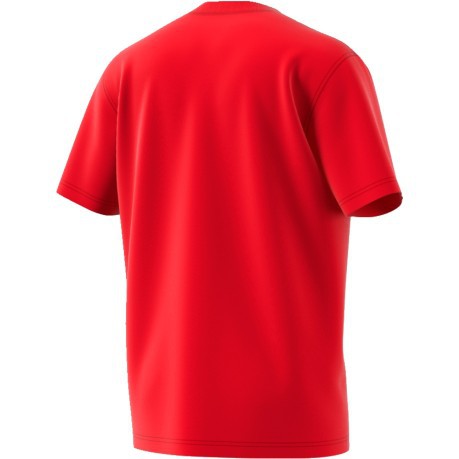 T-Shirt Uomo Trefoil blu variante fronte