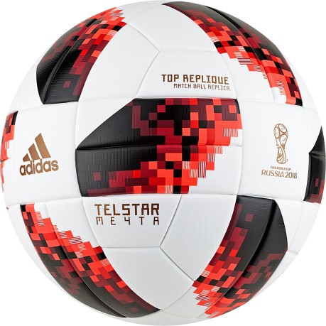 Pallone Calcio Adidas Teslar World Cup KO Top Replique fronte