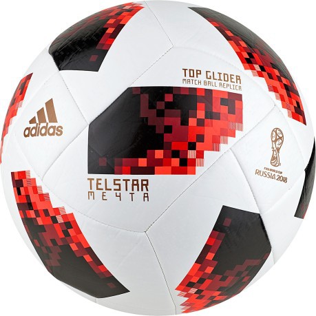 Pallone Calcio Adidas Teslar World Cup KO Top Glinder fronte