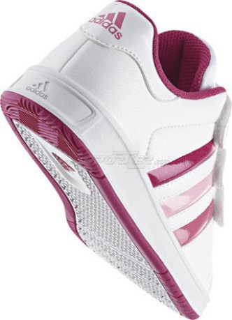Shoes girl Class 3 colore White Pink - Adidas - SportIT.com