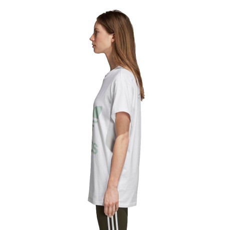 Women T-shirt Trefoil Oversized front