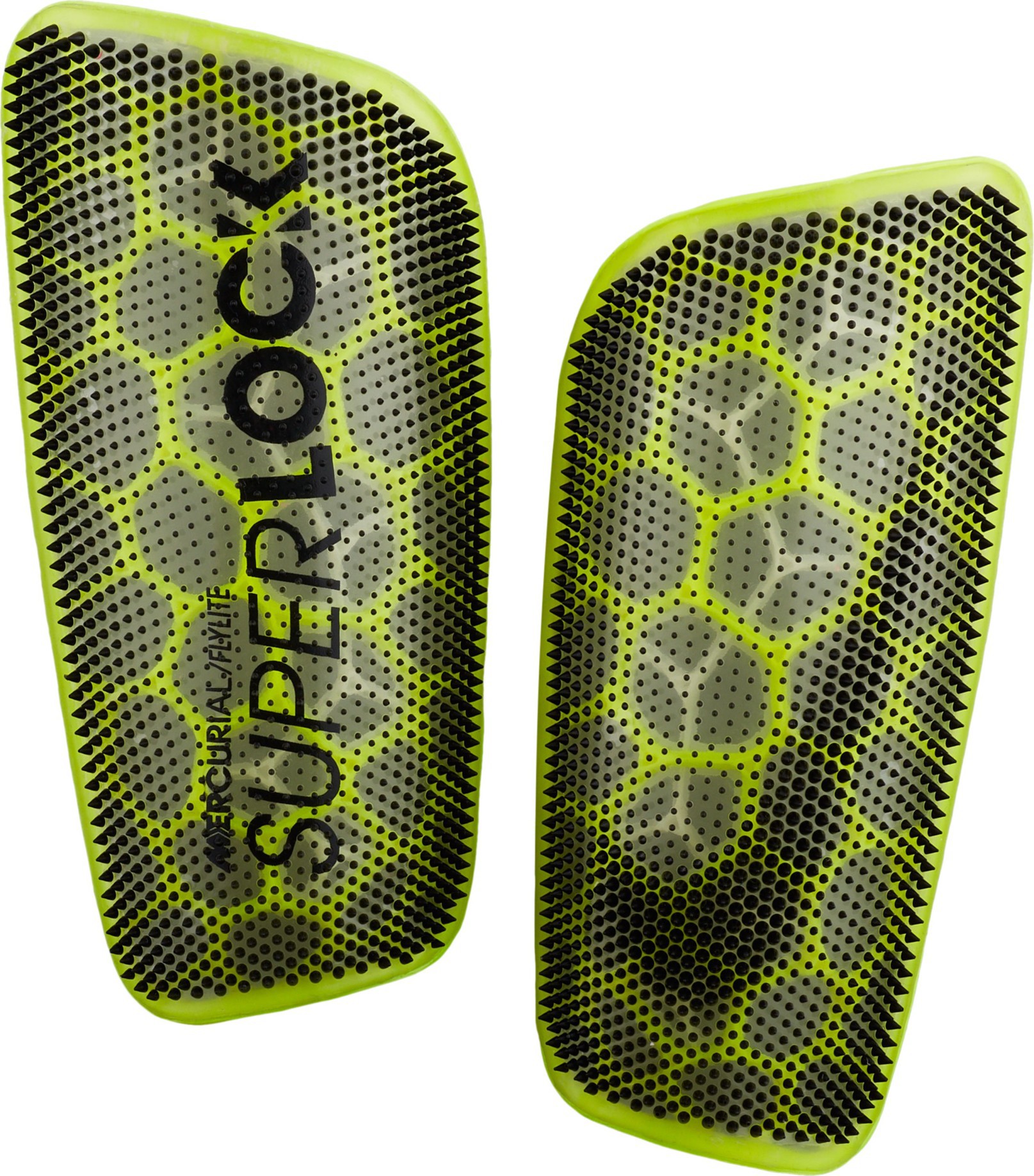 Formación pobre vertical Espinilleras Nike Mercurial FlyLite SuperLock colore amarillo negro - Nike  - SportIT.com