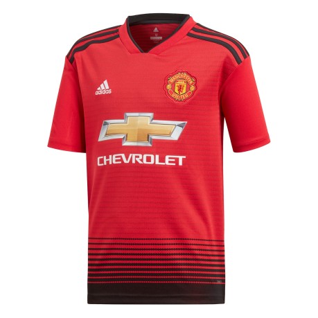 Jersey Manchester United Home jr 18/19 front
