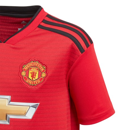 Jersey Manchester United Home jr 18/19 front