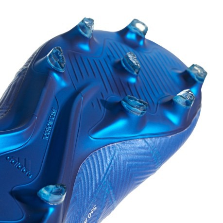 Chaussures de Football Adidas Nemeziz 18+ FG Équipe en Mode Pack côté