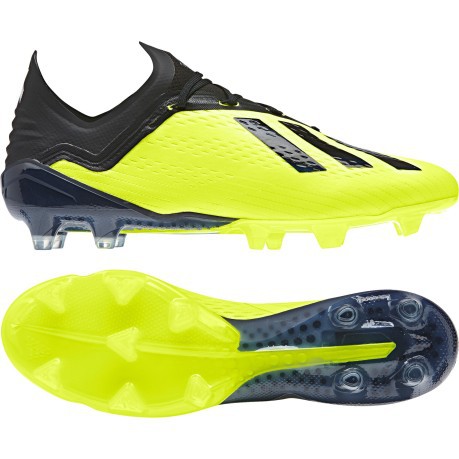 Football boots Adidas X 18.1 FG Team Mode Pack side