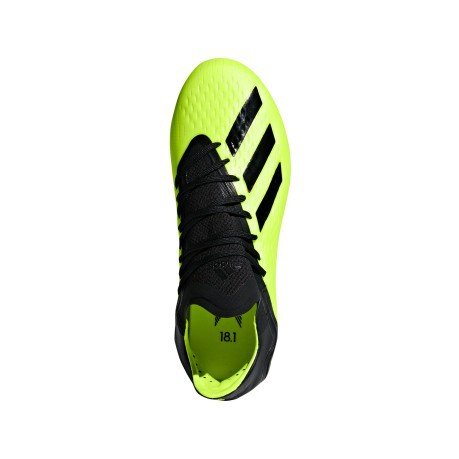 Scarpe Calcio Ragazzo Adidas X 18.1 FG Team Mode Pack lato
