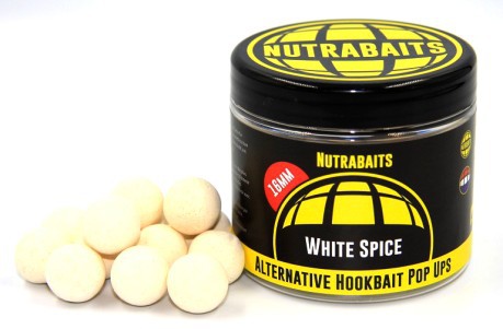 Boilies Alternativen Hookbait Pop-Ups White-Spice-16 mm