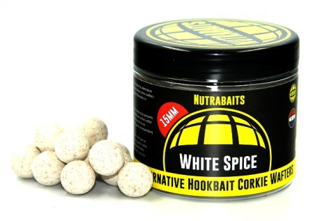 Boilies Corkie Wafers White-Spice-Hi-Attract 15 mm