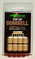 Pop up dumbell bianche