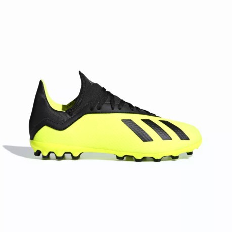 Chaussures de Football Enfant Adidas X 18,3 AG de l'Équipe de Mode Pack droit