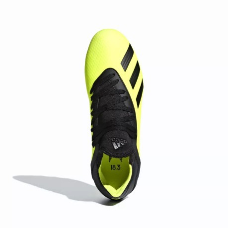 Botas de fútbol de Adidas X 18.3 Equipo de Modo de Pack colore amarillo - - SportIT.com