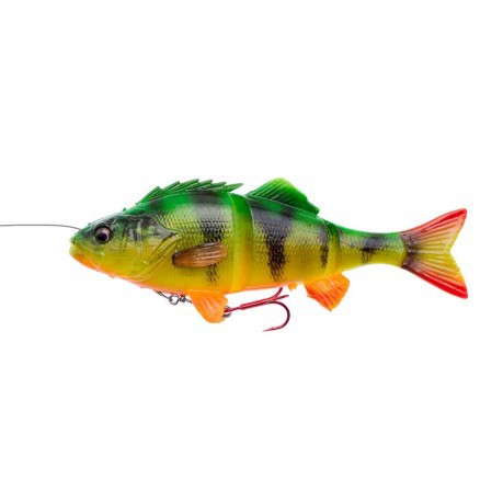 Artificial bait 4D Line Thru the Perch 17 cm 63 g orange black