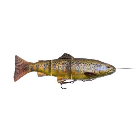 Artificial bait 4D Line Trout 15 cm 40 g yellow