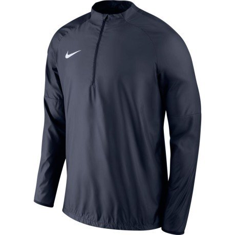 Sweat à capuche coupe-Vent Nike Football Academy avant noir