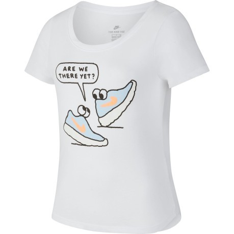 T-shirt Bambina Sportswear Are We There fronte