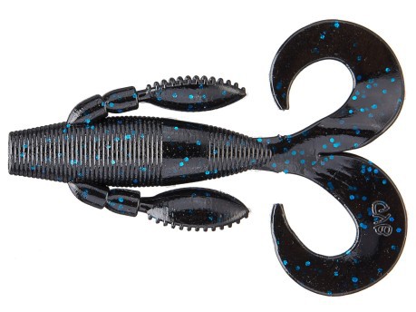 Künstliche köder Mermaid 9.5 cm schwarz blau