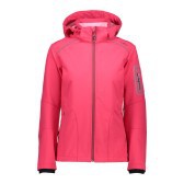 Giacca Trekking Donna Softshell rosa fronte