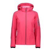 Jacket Hiking Women's Softshell pink front