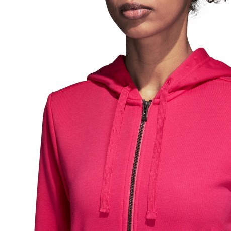 Sweat-shirt Femme Avec Capuche Linear Essentials Full Zip devant