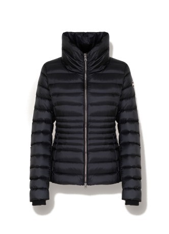 Down jacket Shiny Woman High Neck front