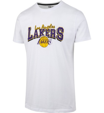 Los hombres de la camiseta de Los Lakers de Los Angeles