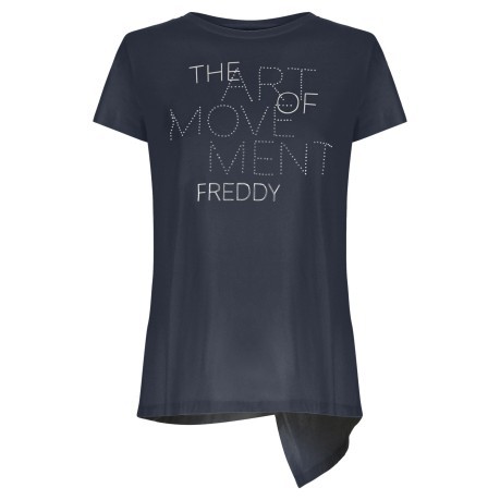 T-shirt de la Mujer en El Arte Del Movimiento frente
